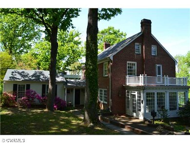 Yard/Garden - Rear view of house and hardscapes.