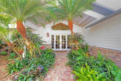 Tropically inviting you to the front door