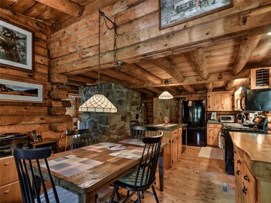 Locking back to the kitchen from the...