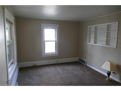 The large family room is conveniently located off 