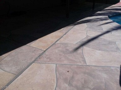 all new pool decking