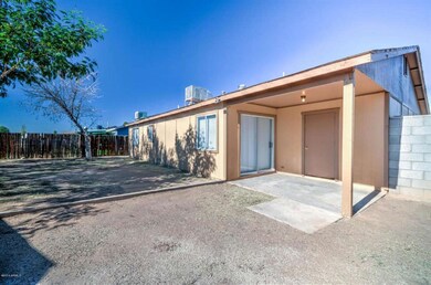 Covered patio