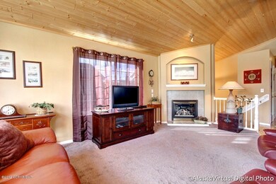 . . .  gas fireplace - efficient!