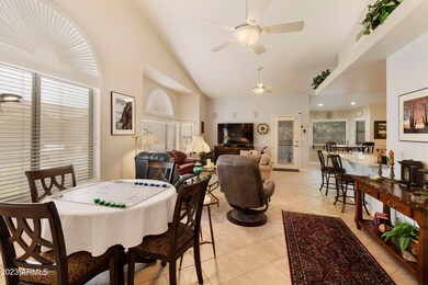 game table in great room