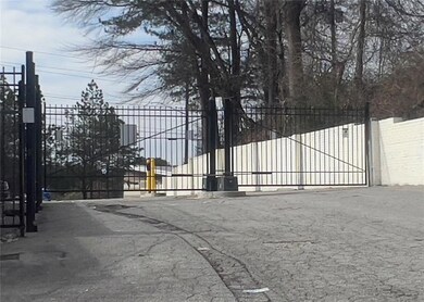 View of gate leaving the property