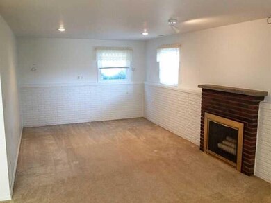 Family Room. Down stairs family room.  A Fireplace