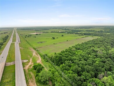 Aerial view with a rural view