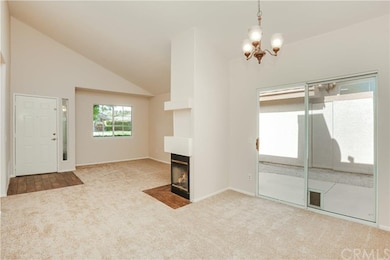 Formal Dining Room Shares Fireplace