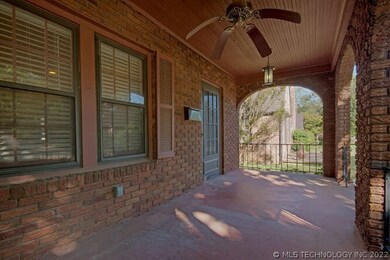 You'll love this private front porch year-round.