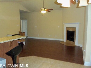 Open floor plan is great for entertaining.