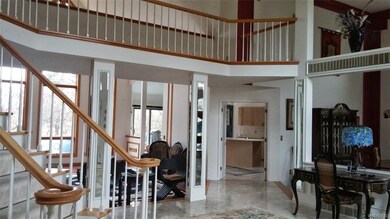 View in foyer to show open floor plan