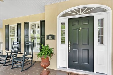 Inviting front entry