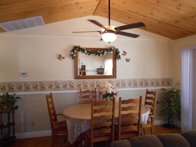 Formal dining area