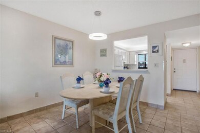 Dining room with  tile floors
