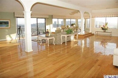 The top level has dramatic views and room for very