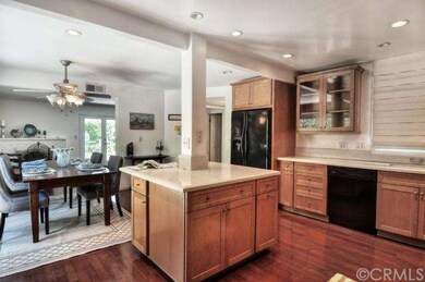 Kitchen opens to Dining Room