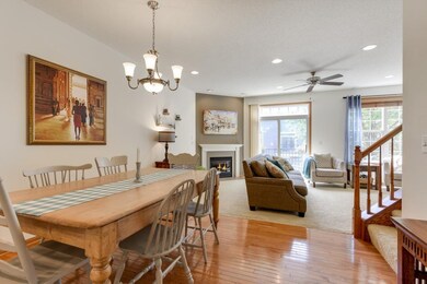 Living/dining offers open and spacious floor plan