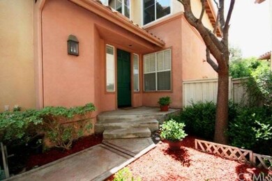 Private front courtyard