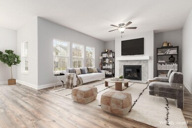 Great Room Virtually Staged