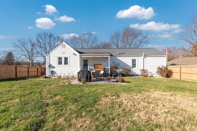 Partially Fenced Back yard