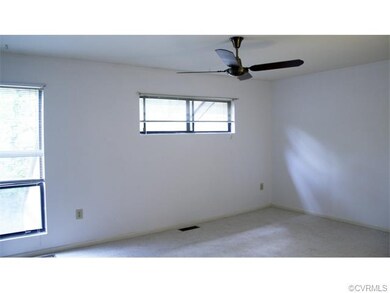 Master Bedroom with New Carpet, Ceiling Fan, Large
