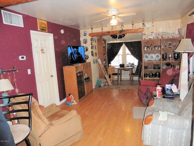 Living room & dining area
