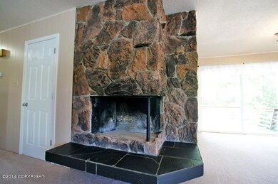 Stone Fireplace