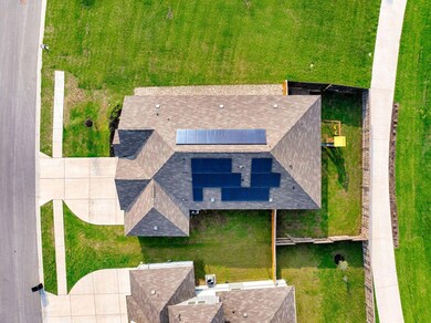 Aerial view of property and surrounding area