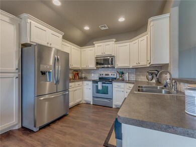 Kitchen:  The open floor plan has a beautiful kitc