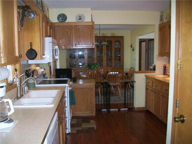 Kitchen and dining area