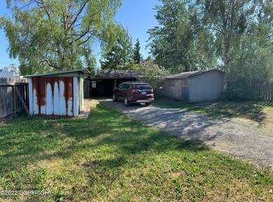 Back View to Carports