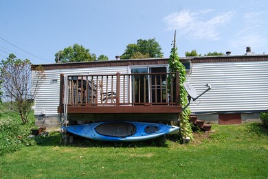 Rear of house