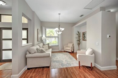 Flex space; sitting area or formal dining