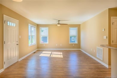 Open concept floorplan