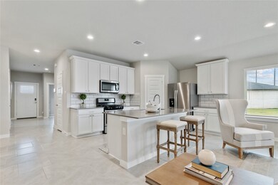Living room and kitchen make this space perfect for gatherings