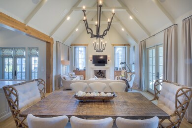 Vaulted and beamed ceilings