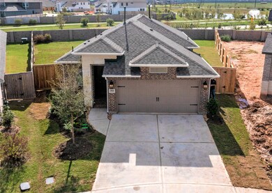 Oversized 8575sf Lot uniquely widens out from fence lines to expand the home's living experience.