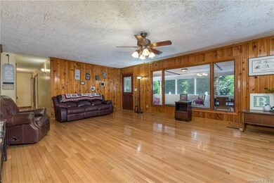 Upstairs bright open living room area