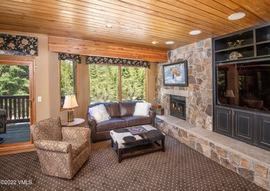 Fireplace & built in TV