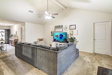 Lots of room for your large sofa and entertainment center!