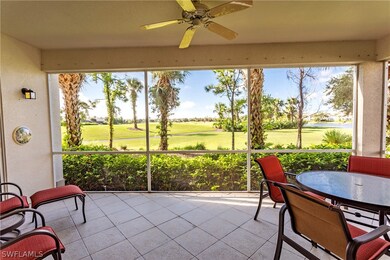 Covered lanai with great view