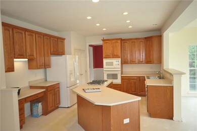 Cabinets and counter space galore