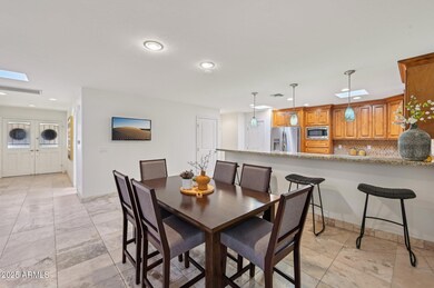 Dining towards front entry