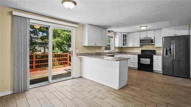 Kitchen and dining area