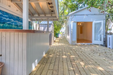 Rear Exterior Deck and Bar