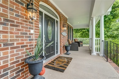 Country Style Front Porch