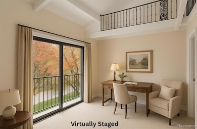 Virtually Staged Office