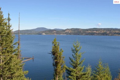 Coeur d Alene Lake looking North toward the CDA Re