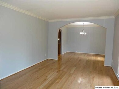 Beautiful hardwoods and archways