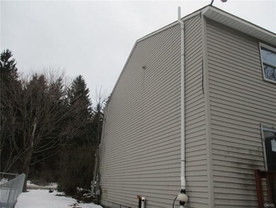 Right side of the house.